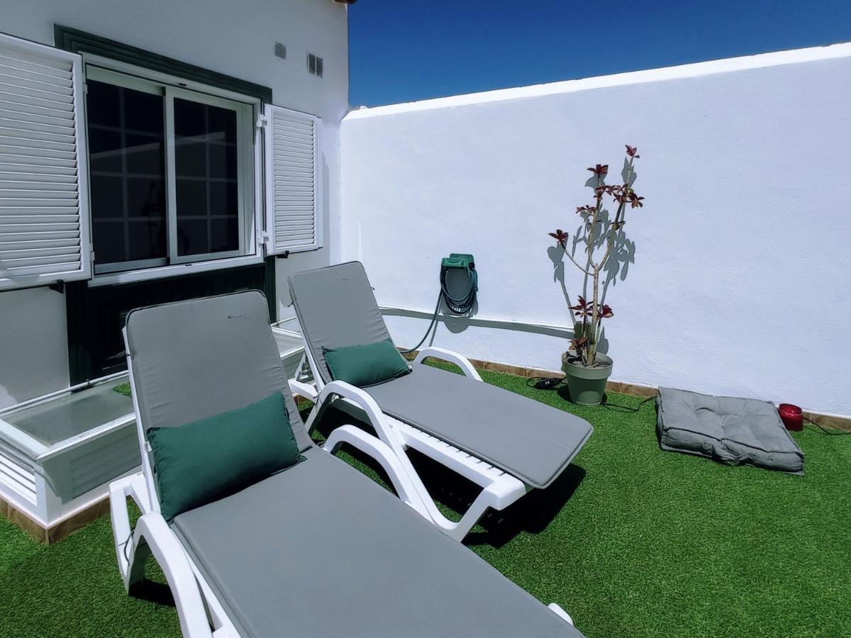 Live Abades Playa Chica & Terrace Apartment Bagian luar foto