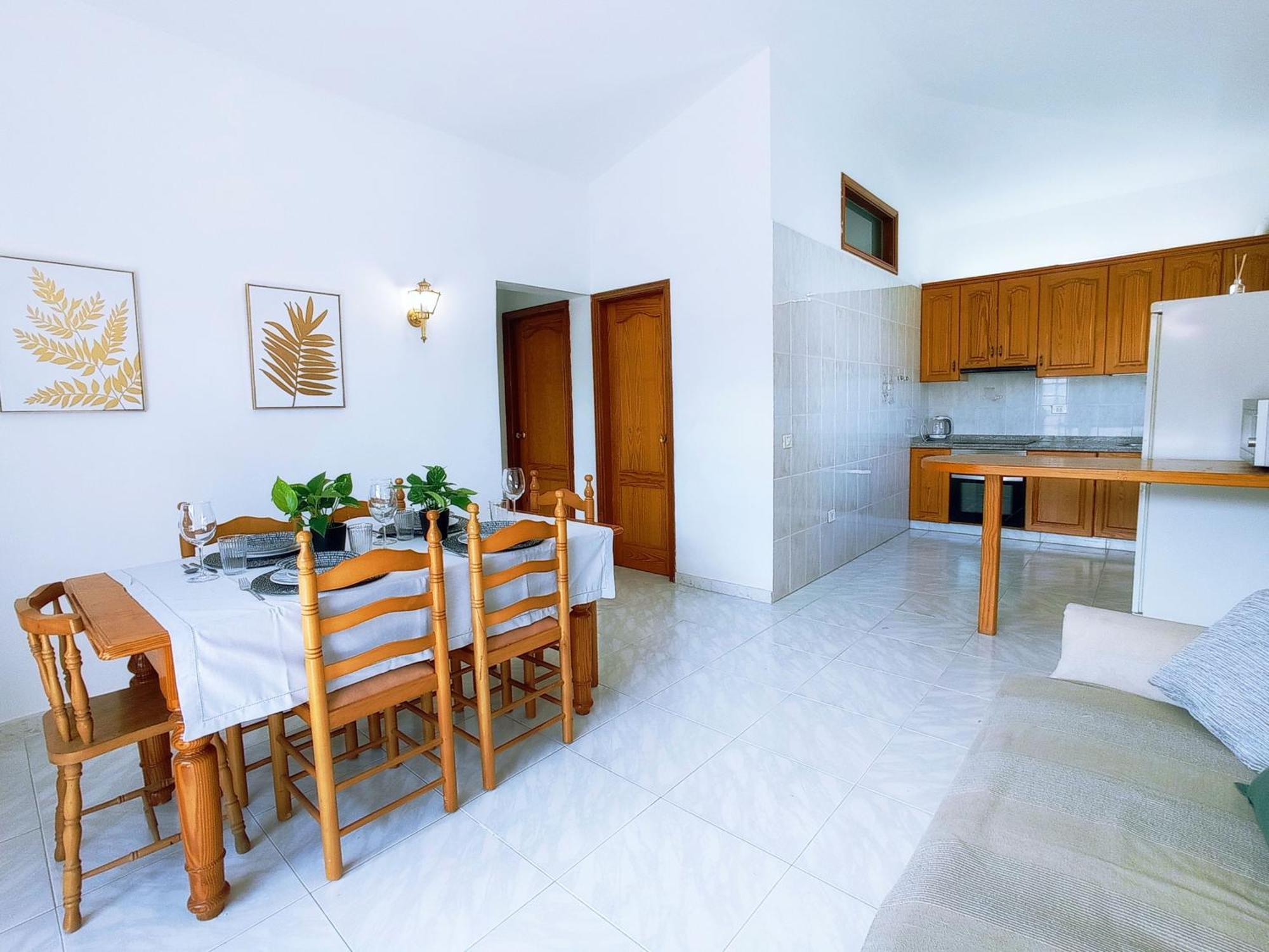 Live Abades Playa Chica & Terrace Apartment Bagian luar foto