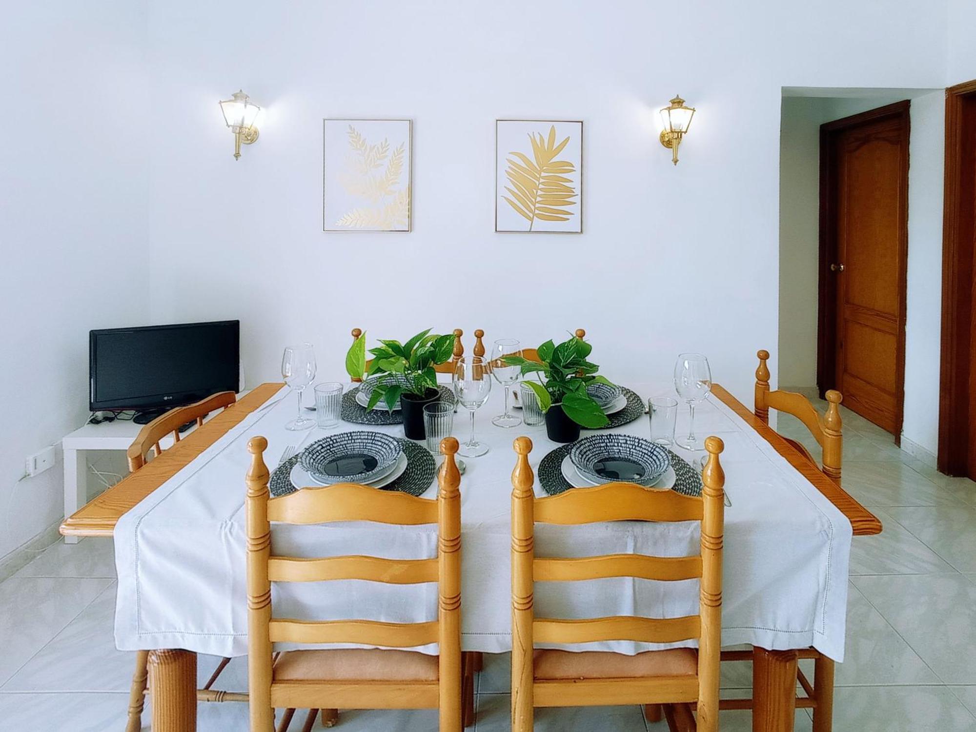 Live Abades Playa Chica & Terrace Apartment Bagian luar foto