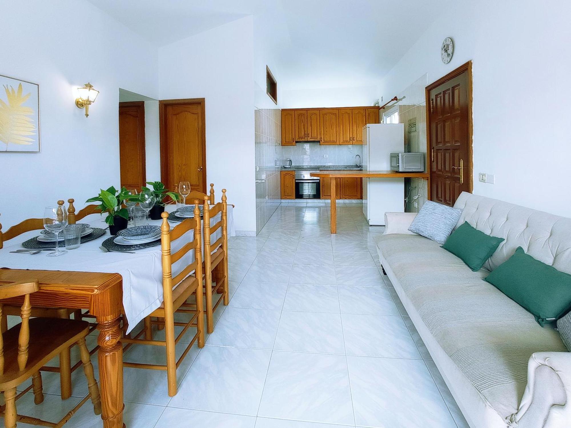 Live Abades Playa Chica & Terrace Apartment Bagian luar foto
